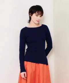 アルアバイル　ルルウィルビー 2WAYネックサイドスリットプルオーバー