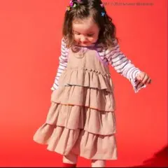 キャミワンピ 120 ベージュ　BREEZE