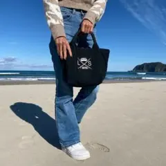 春コーデに　LUSSO SURF ミニトートバッグ　ブラック　送料込み