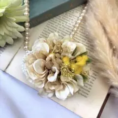 割引中！ダリアコサージュ♪027高級造花ダリア　入園式入学式卒園式卒業式に