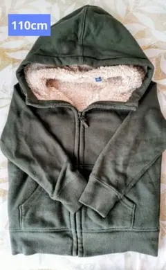 UNIQLO ボア裏地付きパーカー 110