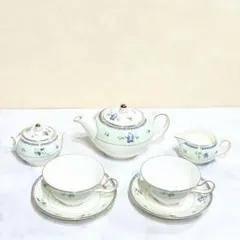 【美品】WEDGWOOD メドウフィールド ティーポット カップ クリーマー等
