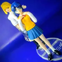 美少女フィギュア　月姫　アルクェイド＆シエル制服ver.フィギュア ジャンク
