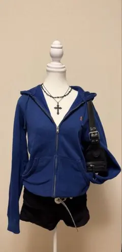 美品 現行 ラルフローレン TALON パーカー 刺繍ロゴ s y2k