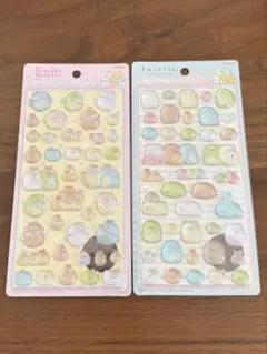 カ*】様 サンスター文具　ボンボンドロップシール　すみっコぐらし　2種セット