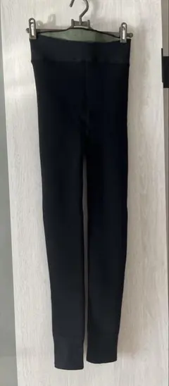 裏起毛レギンス ブラック あったか 防寒 スパッツ