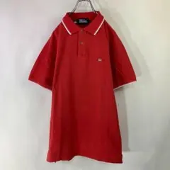 【希少】ファーストダウン ヴィンテージポロシャツ サイズL 刺繍ロゴ 古着MIX