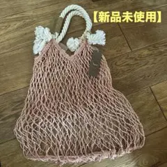 The Bagmati ピンク メッシュトートバッグのサムネイル