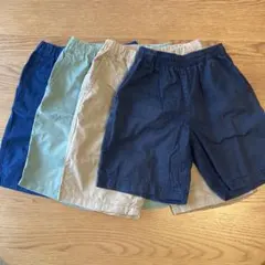ハーフパンツ ユニクロ GU キッズ 4枚セット 140