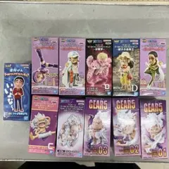 （多種）ワンピース GEAR5 フィギュアセット