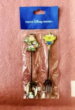 ディズニーランド　バズ・ライトイヤー スプーン・フォークセット
