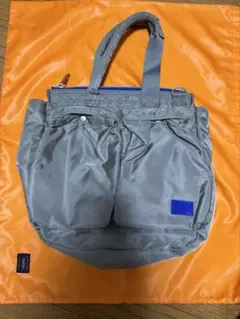 sacai porter ヘルメットバッグ Mサイズ シルバー×ブルー 2026年最新】sacai porter holidayの人気アイテム - メルカリ