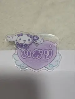 オリジナルアクリルバッジ　シナモン　イコラブ　野口衣織