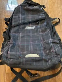 Coleman チェック柄バックパック