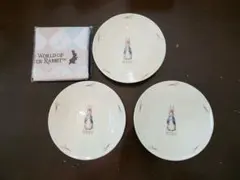 ピーターラビット　お皿3枚セット&ハンカチタオル