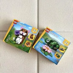 【新品未開封品】♡LEGO 3in1 レゴクリエーター ハムスター 亀 セット♡
