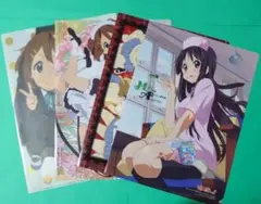 けいおん！クリアファイル 下敷き ポスター まとめ売り