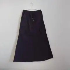 【GU】カーゴマキシスカート（М）
