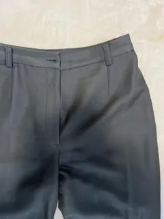 【セール中】黒 グレー スラックス センタープレス 夏服 春服 古着 ビジネス