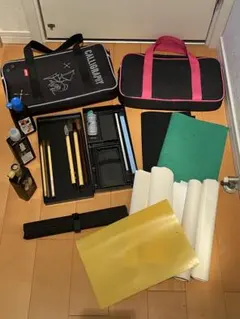 書道用具セット　半紙大量おまけ付き