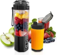 ジューサーミキサー 700ML 大容量 バッテリー 一台多役 小型 お手入れ簡単のサムネイル