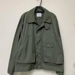 coen ミリタリージャケット M オリーブ メンズ