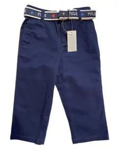 【新品】Polo Ralph Lauren ネイビーパンツ　ベルト付き　85㎝