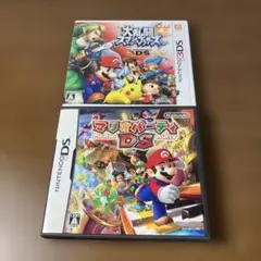任天堂DSソフト2点セット 大乱闘スマッシュブラザーズ マリオパーティ