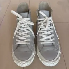 スピングルムーブ ハイカット スニーカー グレーXS