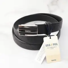 未使用 ゴールドファイル GOLDPFEIL オーストリッチ レザー ベルトのサムネイル