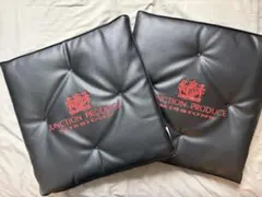 ☆JUNCTIONPRODUCE コンフォートクッション 黒赤 2個セット☆のサムネイル
