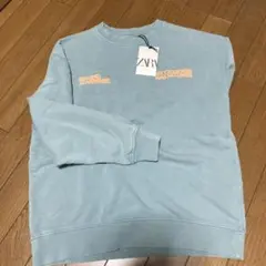 タグ付き✳︎ ZARA ライトブルー トレーナー 13-14 cm 164