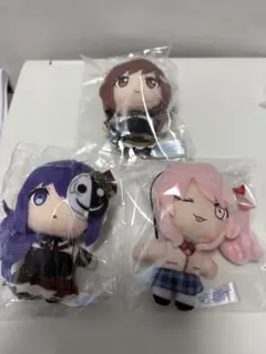 プロセカ【朝比奈まふゆ・暁山瑞希・東雲絵名】ぬいぐるみ　ぷちぬいマスコット3点