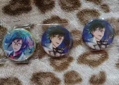 アイナナ アイドリッシュセブン 二階堂大和 缶バッジ ブラホワ 3点