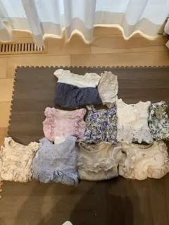 保育園用　ベビー服　まとめ売り　女の子　70.80.90