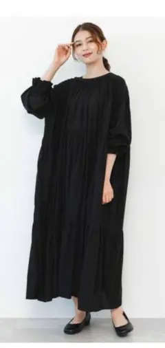 スタディオクリップ ティアードワンピース サマンサモスモスゼロハチマブニコアンド