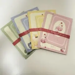 カラフルクリームソーダ　レターセット ４点セット