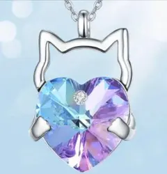 猫モチーフ ペンダントネックレス