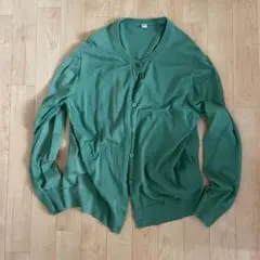 UNIQLO グリーン カーディガン XL
