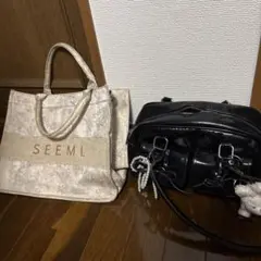 セット売り Seemi. by NICE CLAUP トートバッグ＆韓国バッグ