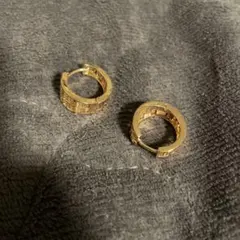 ゴールド フープピアス メンズ