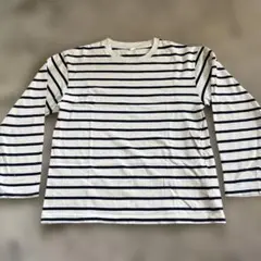 ストライプ長袖カットソー 140