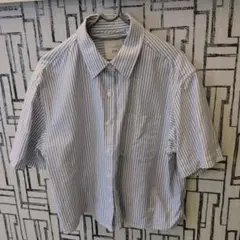 JW ANDERSON UNIQLO 半袖 ストライプシャツ L