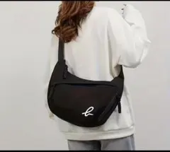 【最安値】アニエスベー ショルダーバッグ ブラック