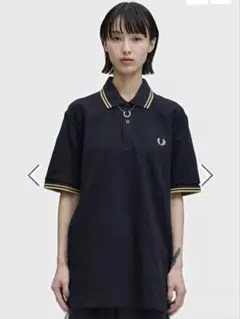 FRED PERRY ポロシャツ- M12 (36BLACK / CHAMP)