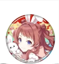 学園アイドルマスター　オーロラ箔押し缶バッジ　GIGO 花海咲季
