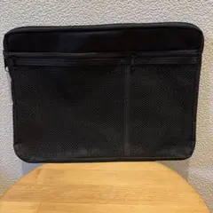 バッグインバッグ　黒　メッシュ