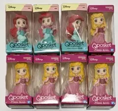 Qposket フィギュア　ミニチュアコレクション　アリエル　オーロラ姫