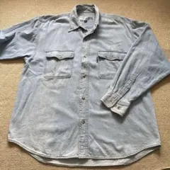 古着　デニムシャツ　Mサイズ