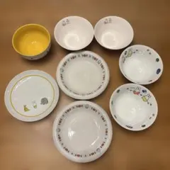 ミッフィー/お皿おまとめ　カレー皿　どんぶり鉢　プレート　サラダボール